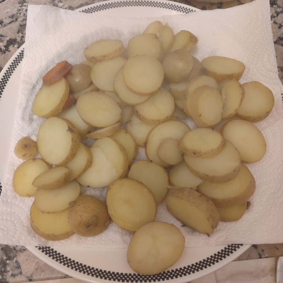 Patatas rebozadas en air fryer Paso 2 Patatas rebozadas en air fryer Paso 2