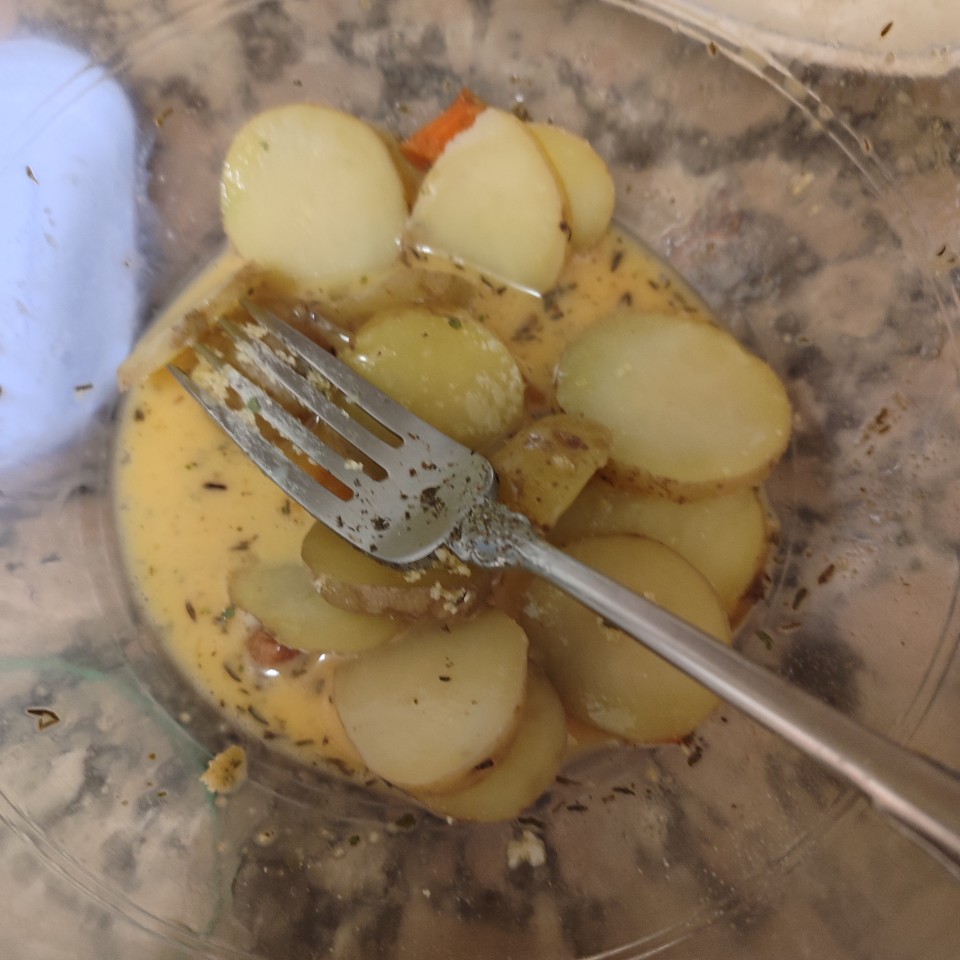 Patatas rebozadas en air fryer Paso 3 Patatas rebozadas en air fryer Paso 3