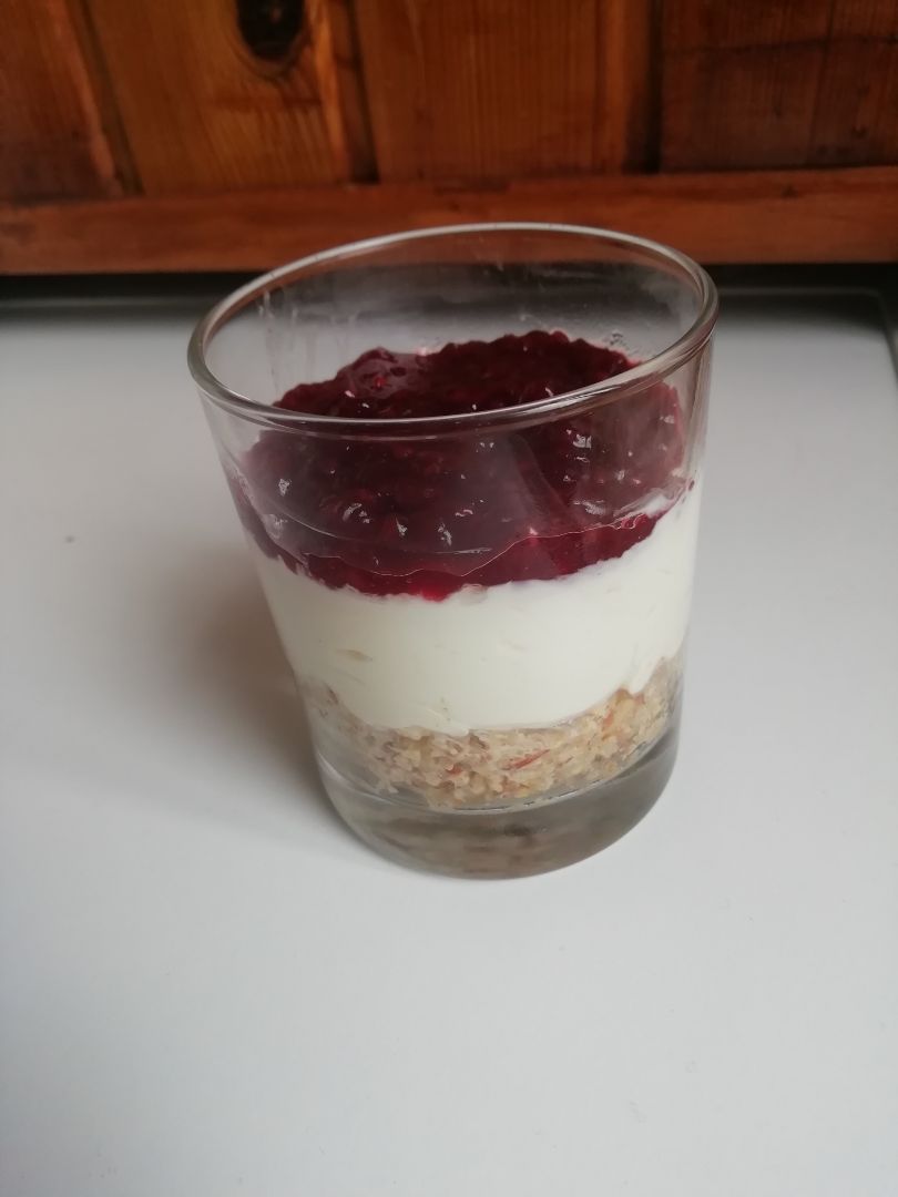Vasito de cheesecake Vasito de cheesecake