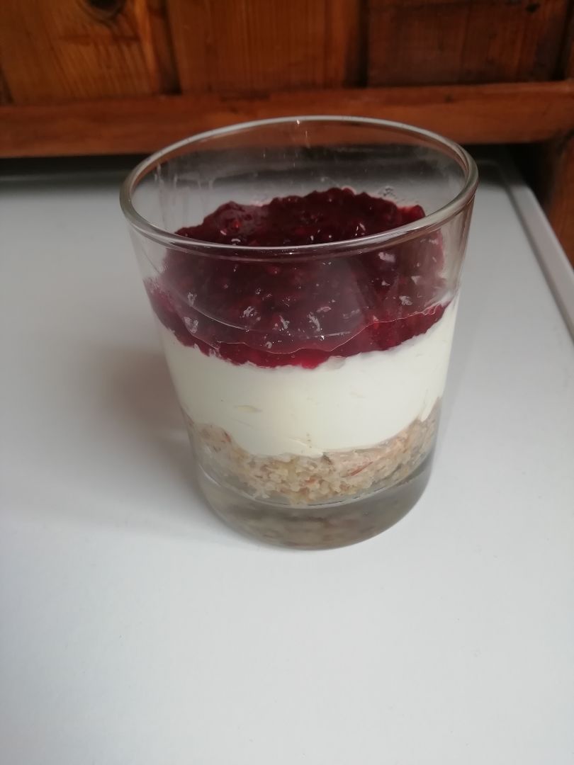 Vasito de cheesecake Paso 3 Vasito de cheesecake Paso 3