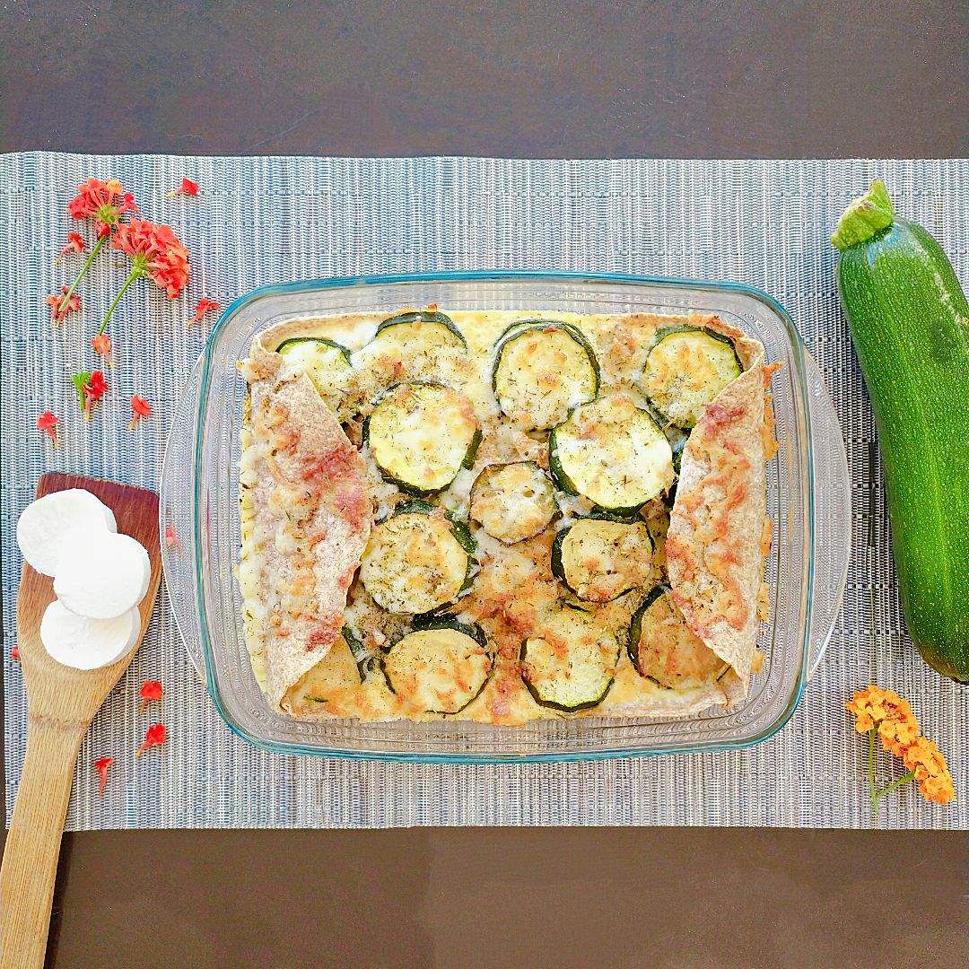 Quiche de calabacín Paso 5
