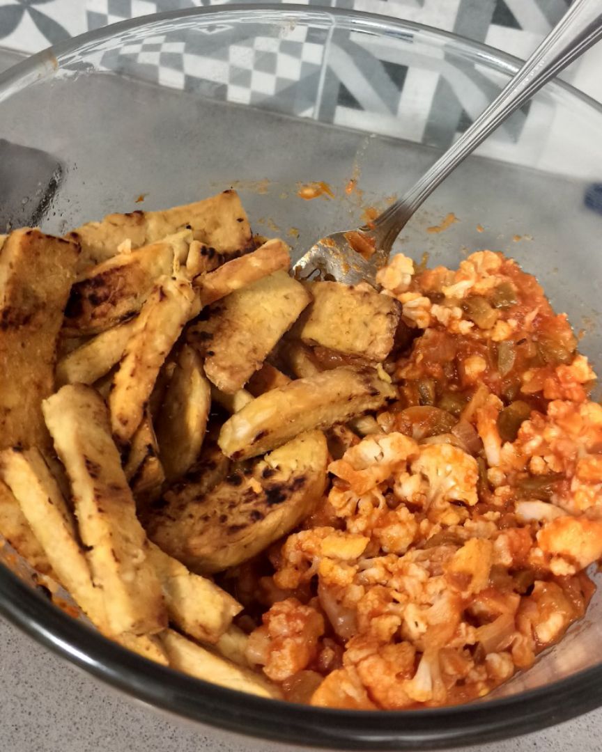 Tempeh al pisto