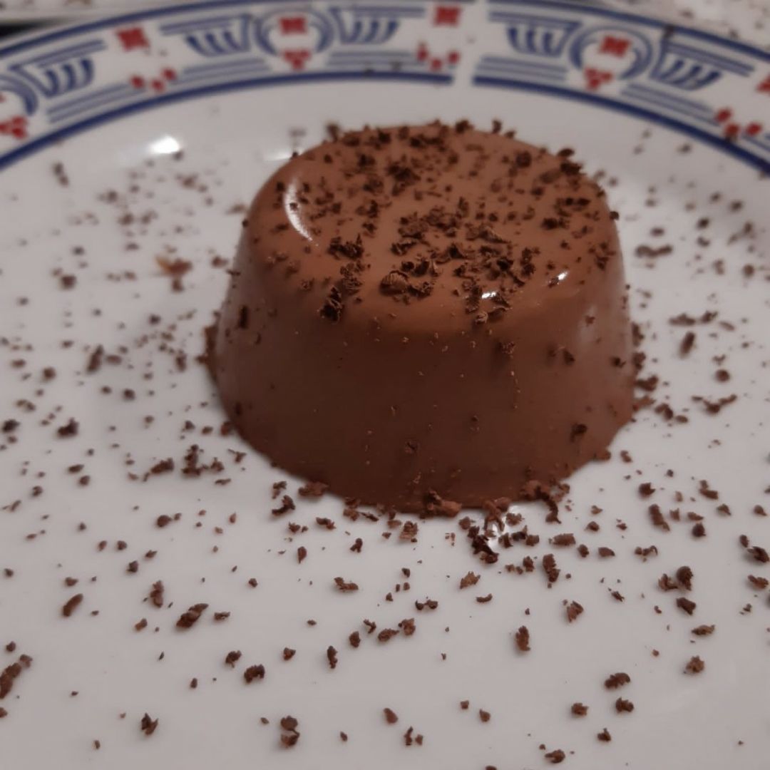 Flan de chocolate @blancanutri Flan de chocolate @blancanutri