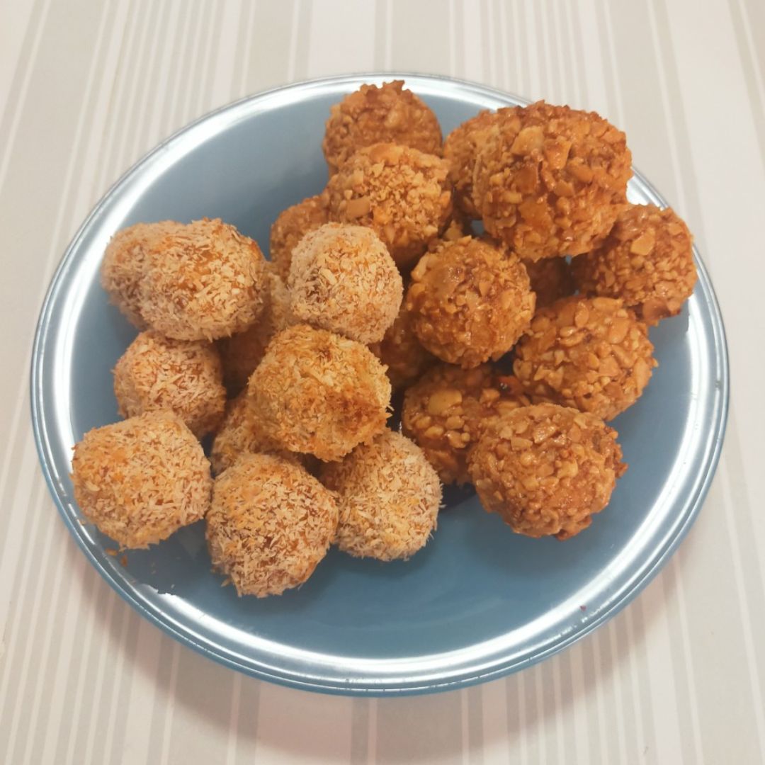Panellets de boniato Panellets de boniato