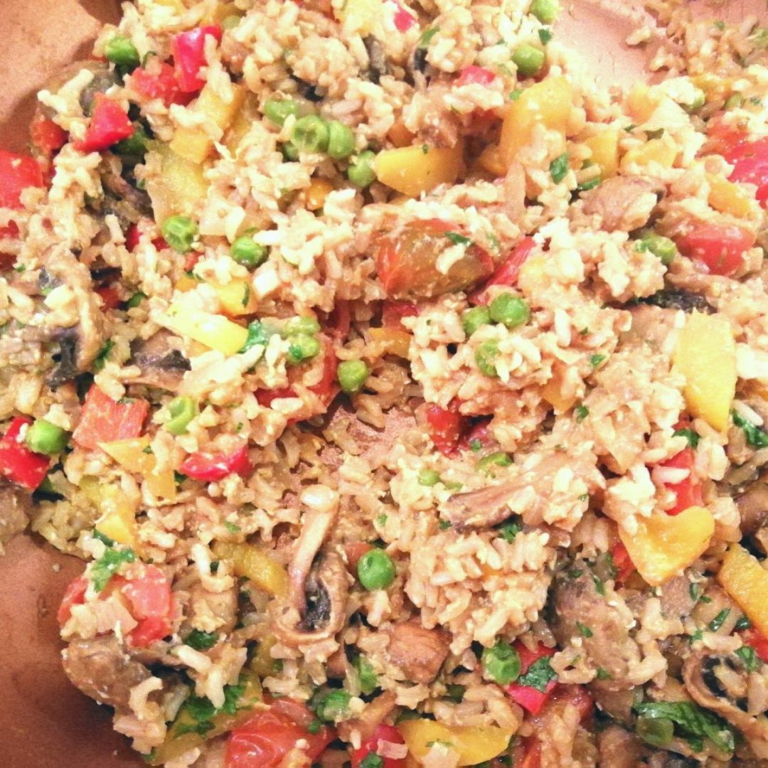 Arroz frito Arroz frito