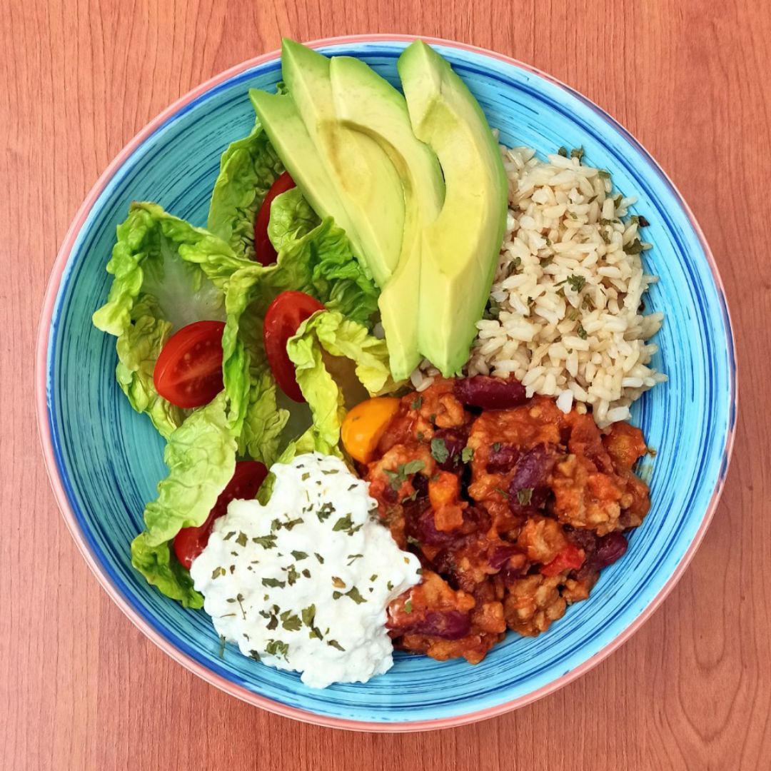 🌸CHILI BURRITO BOWL 🌸