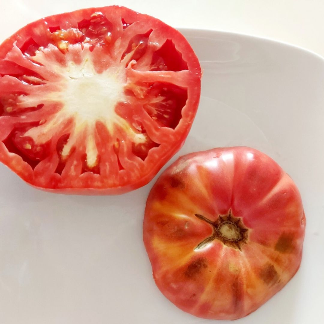 🍅🍅Tomate relleno de queso, nueces y fruta🍅🍅 Paso 0 🍅🍅Tomate relleno de queso, nueces y fruta🍅🍅 Paso 0