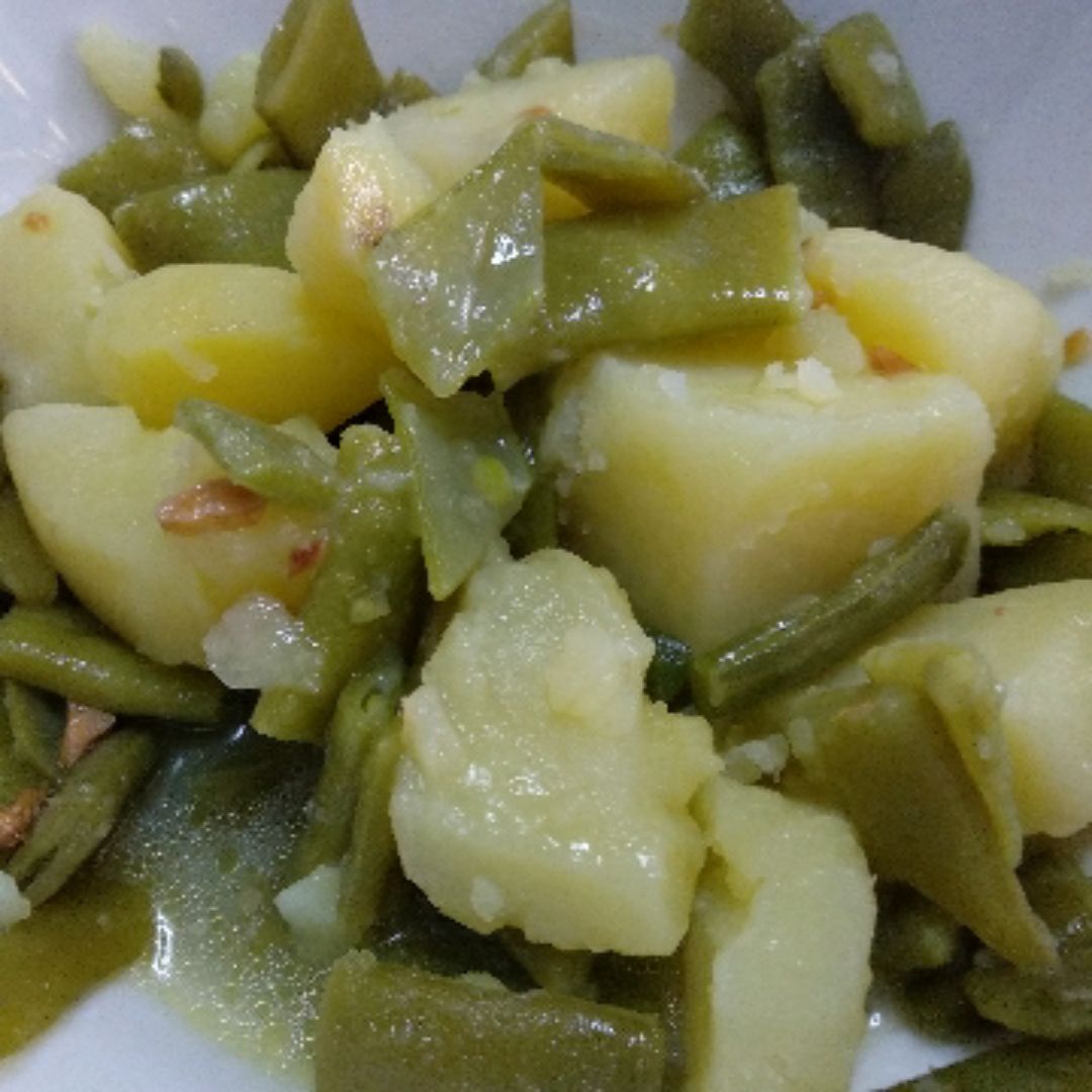 Judias verdes con patatas Judias verdes con patatas