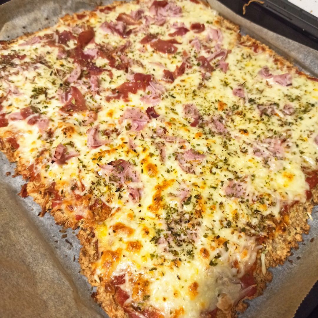 Pizza proteica Paso 1 Pizza proteica Paso 1