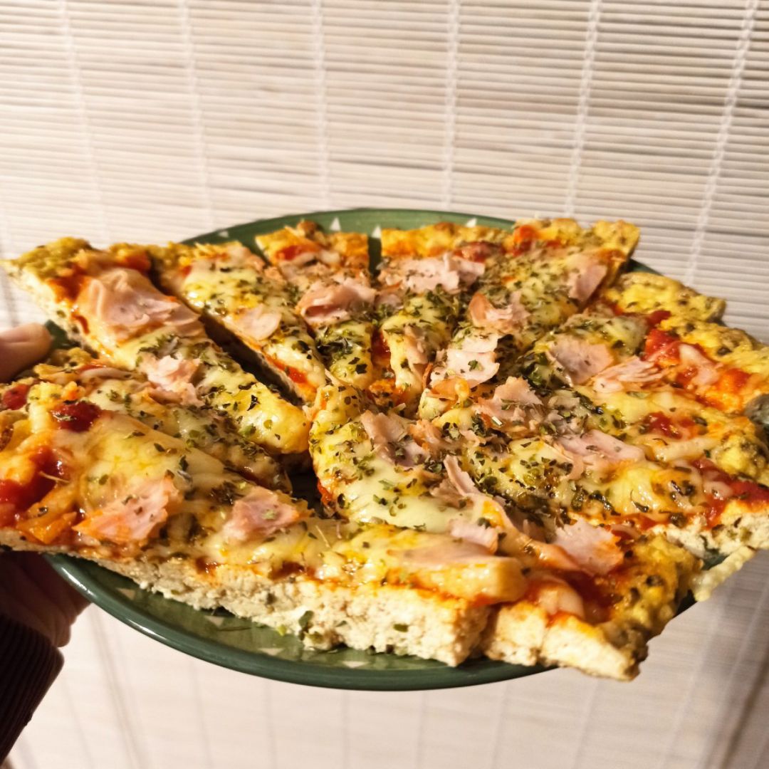 Pizza proteica Paso 2 Pizza proteica Paso 2
