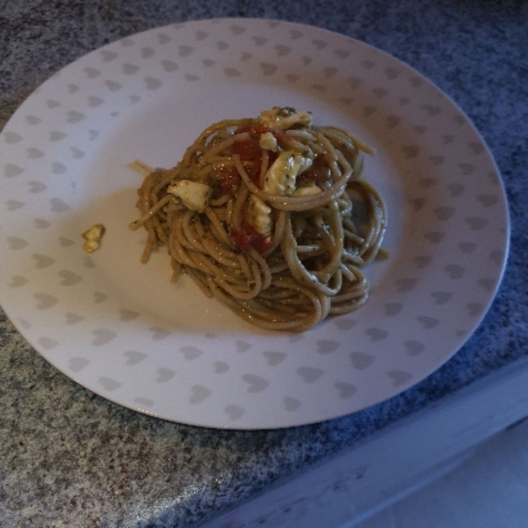Pasta en salsa de aguacate Pasta en salsa de aguacate