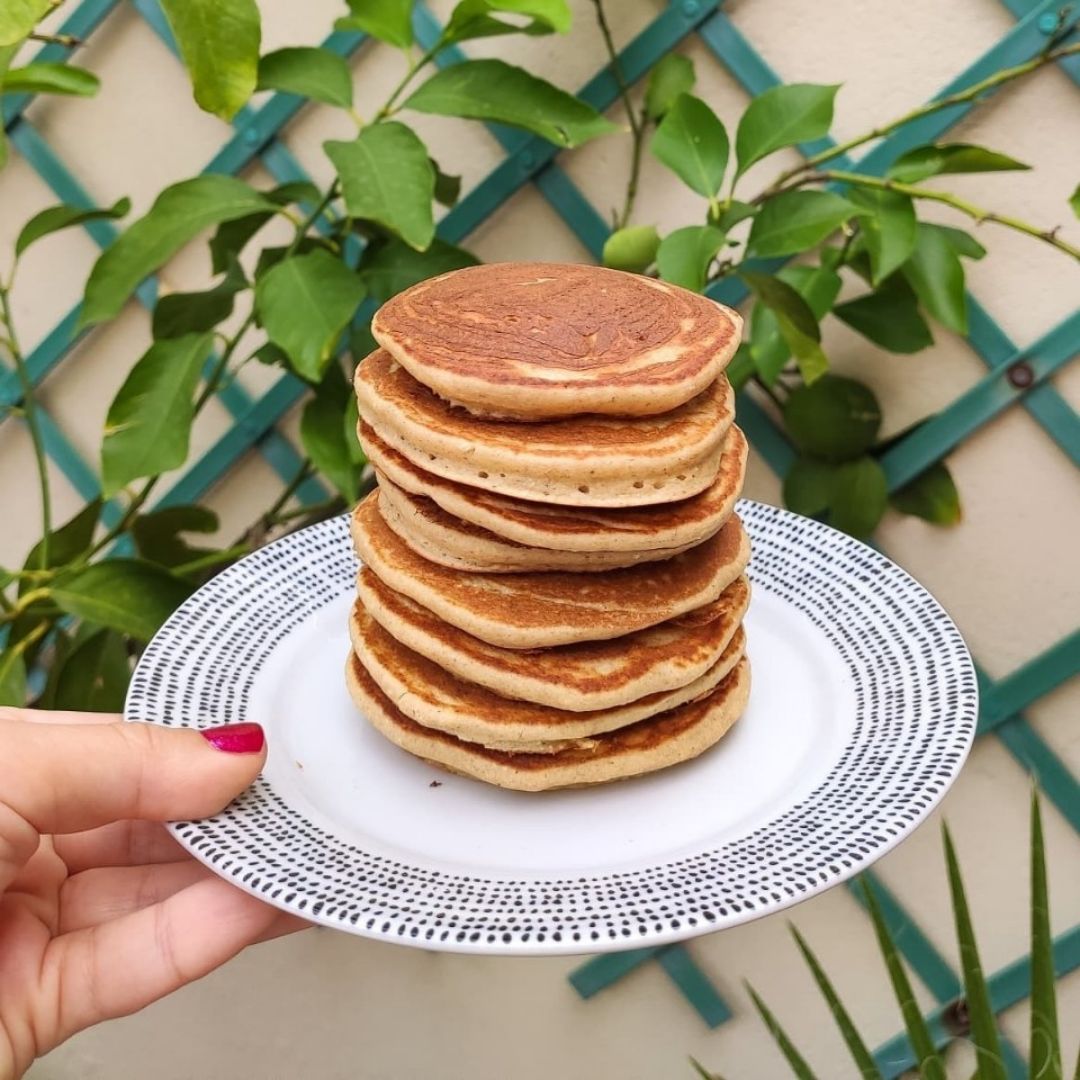 Tortitas de plátano Tortitas de plátano