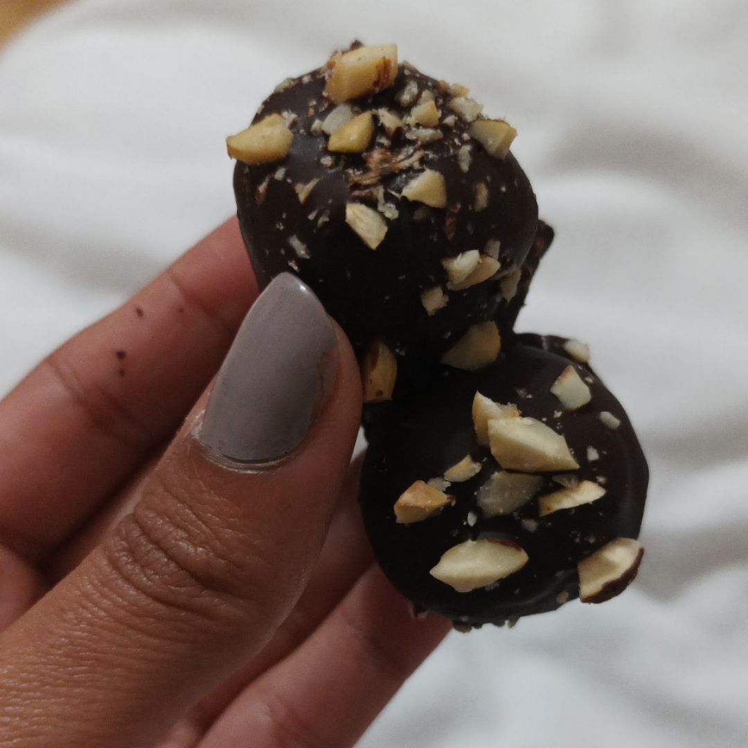 Bombones "Ferrero" saludables Paso 5 Bombones "Ferrero" saludables Paso 5