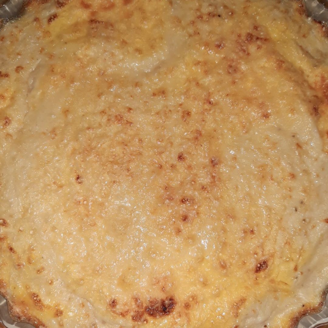 Tortilla al horno de puerros y queso. Tortilla al horno de puerros y queso.