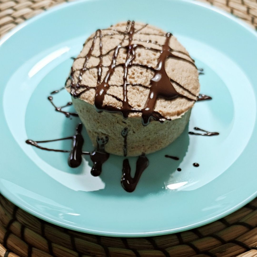 Brownie fit proteico de chocolate 🍫 Brownie fit proteico de chocolate 🍫