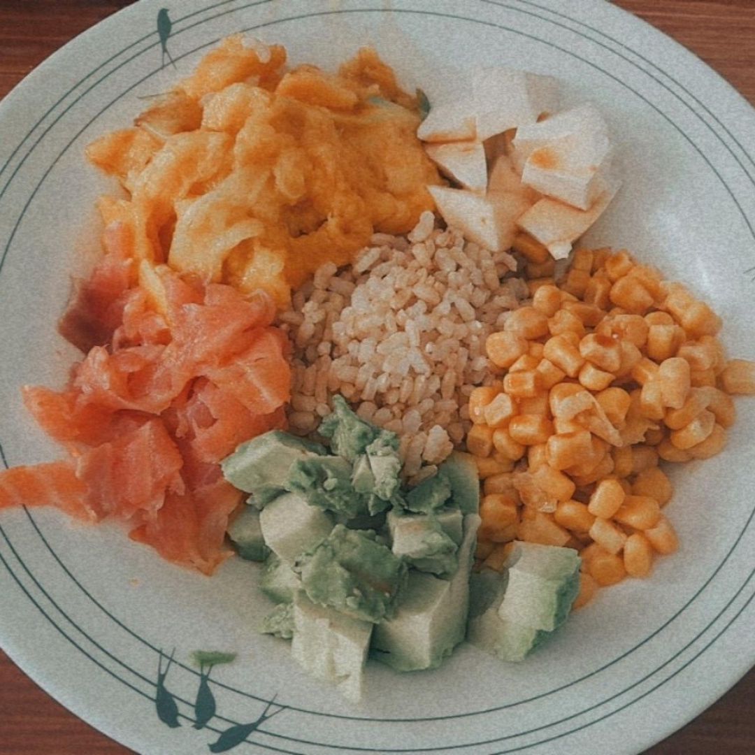Poké bowl de mango Poké bowl de mango