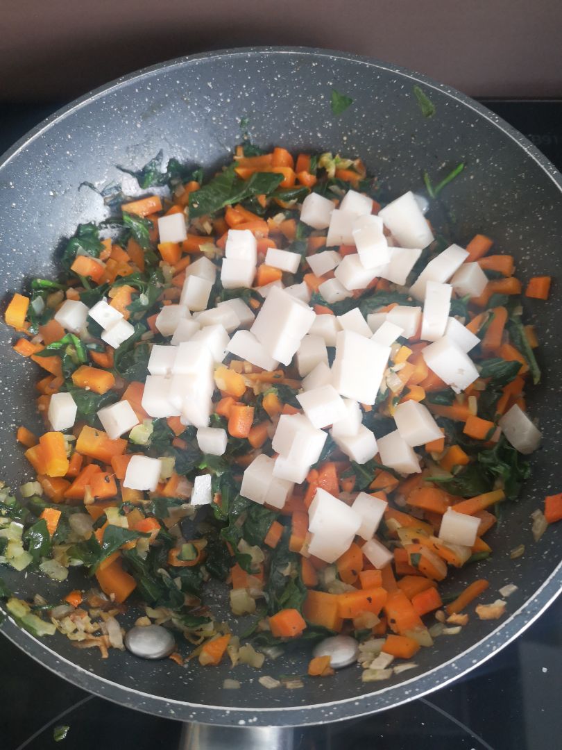 Pechuga de pollo rellena de verduras y queso Paso 0 Pechuga de pollo rellena de verduras y queso Paso 0