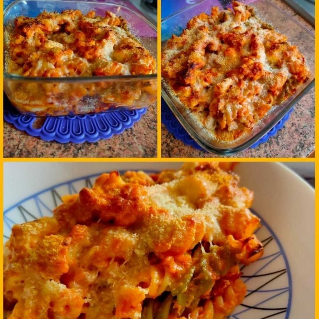Macarrones gratinados de Domingo Macarrones gratinados de Domingo