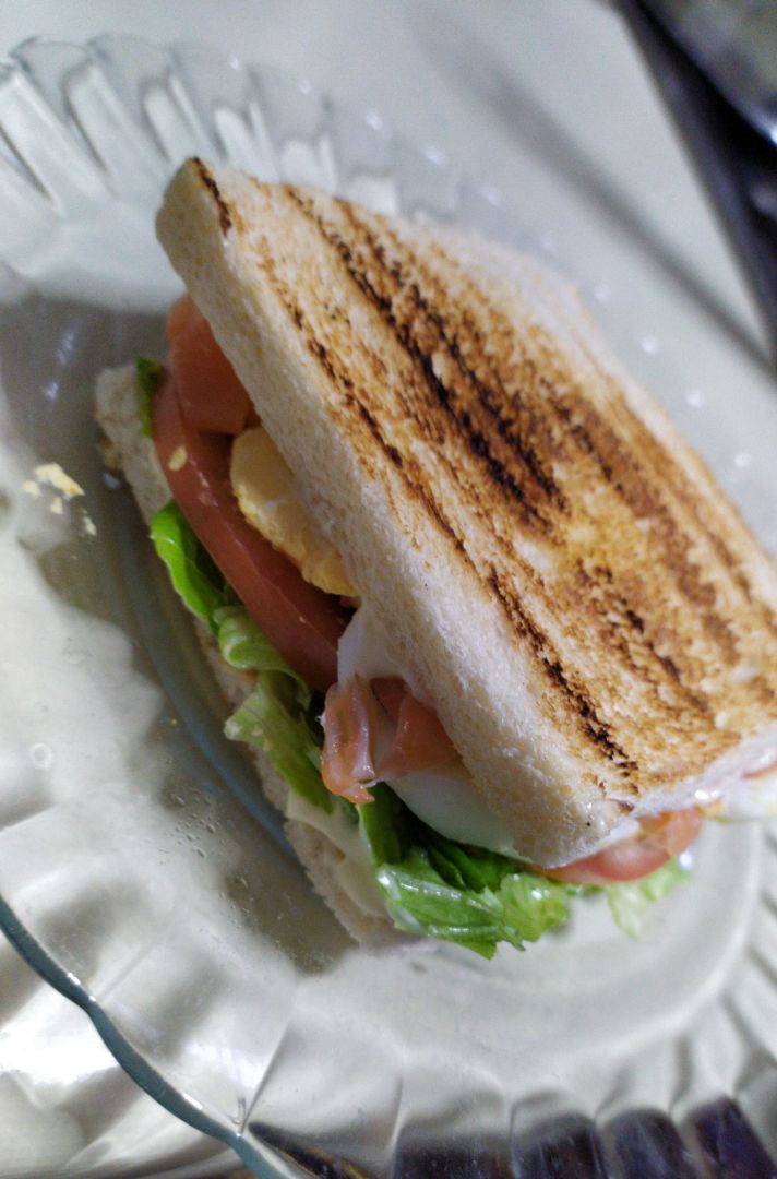 Sandwich vegetal fácil Sandwich vegetal fácil