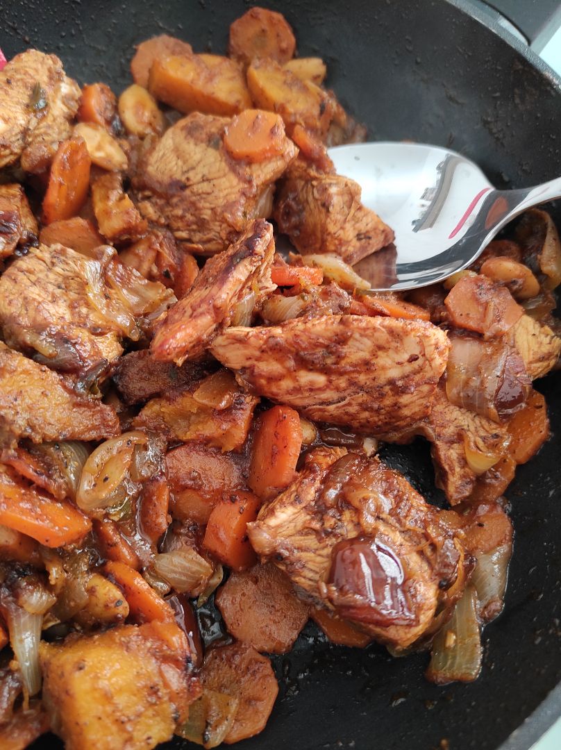 Tajine de pavoStep 0