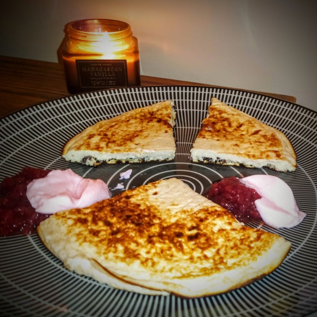 Bizcocho a la sartén 🍳🥚 Bizcocho a la sartén 🍳🥚