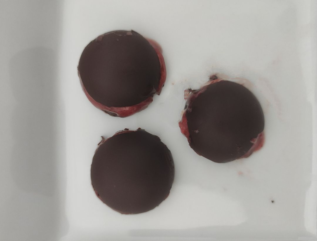 Bombones de fresa Bombones de fresa
