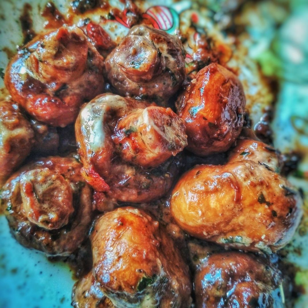 Champiñones picantes Champiñones picantes
