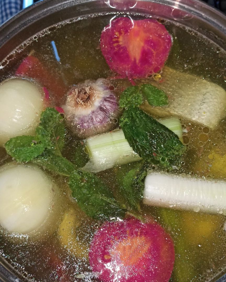 Sopa de pescado Paso 0