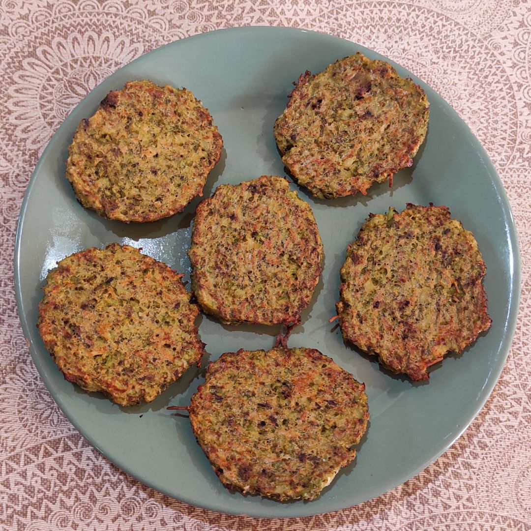 Hamburguesas de brócoli 🥦 (Vegetarianas) Paso 3 Hamburguesas de brócoli 🥦 (Vegetarianas) Paso 3
