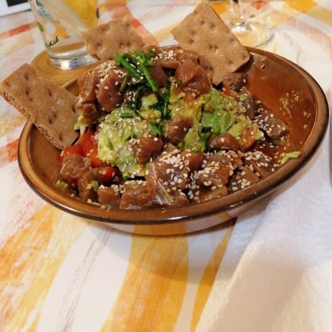 Tartar de atún Tartar de atún
