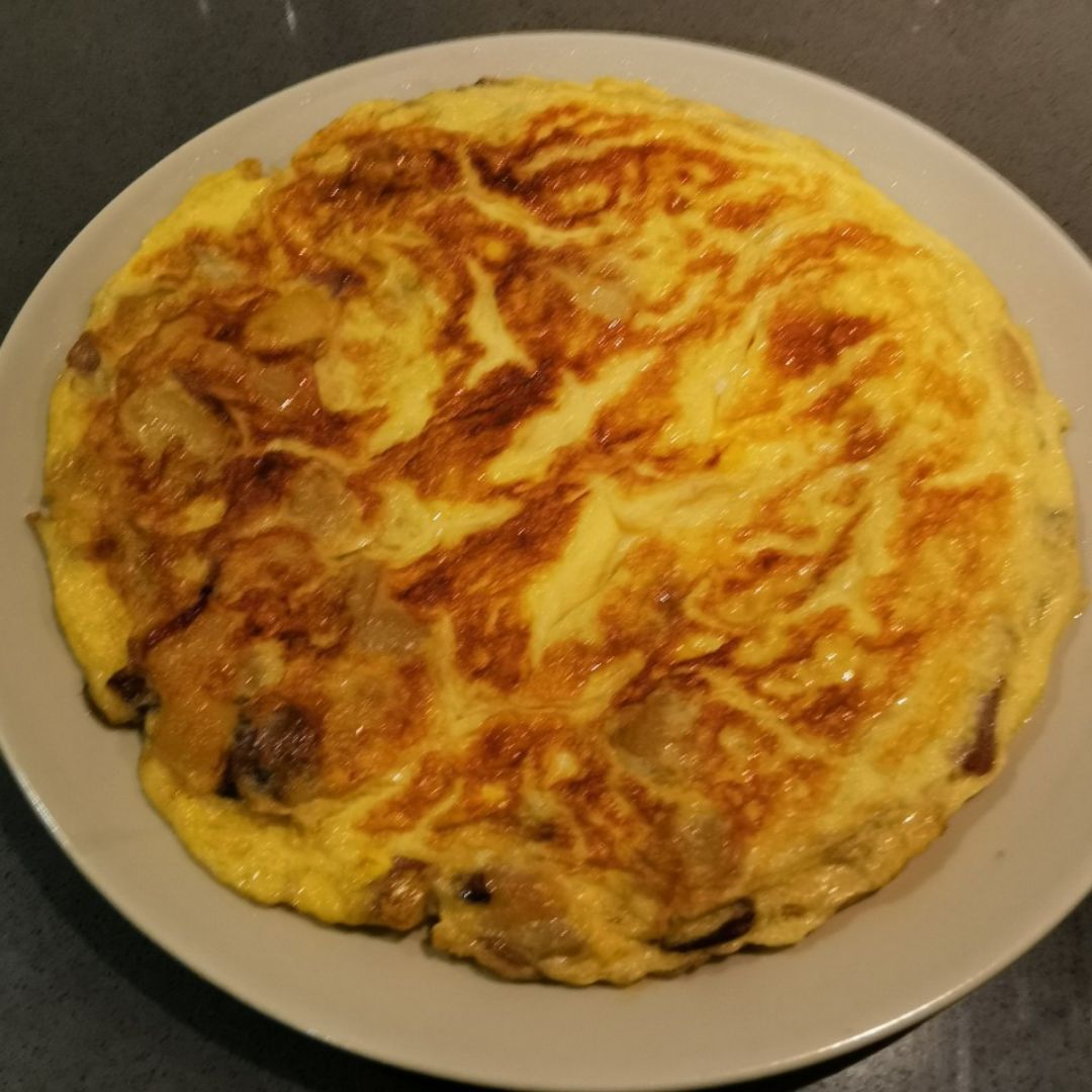 Tortilla de Pera y Cebolla Morada Tortilla de Pera y Cebolla Morada
