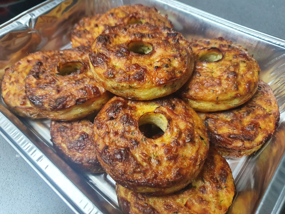 Donuts salados esponjosos Paso 6 Donuts salados esponjosos Paso 6