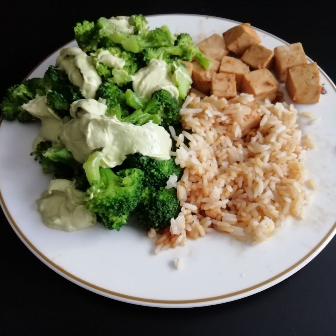 Plato fácil, rápido y sano para comer 🥦 Plato fácil, rápido y sano para comer 🥦