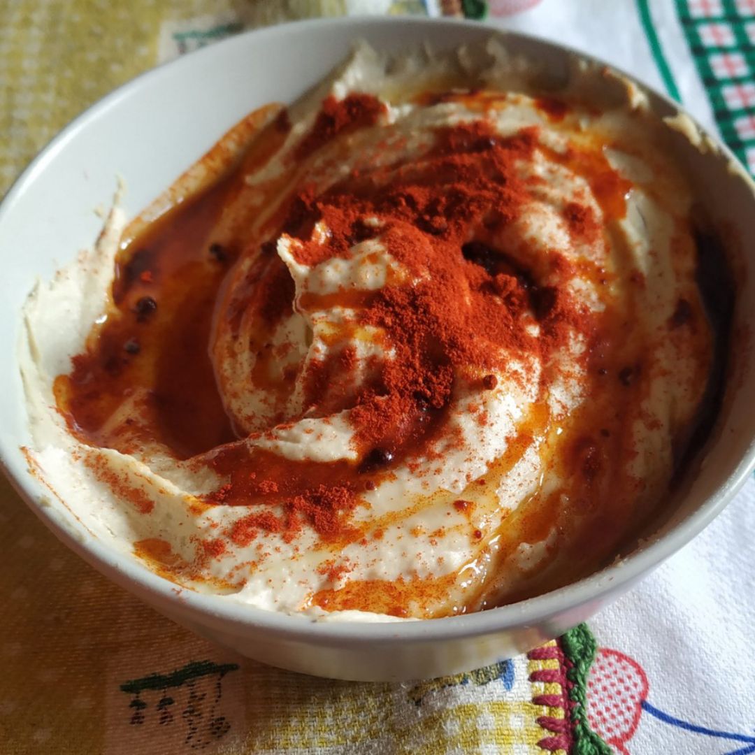 Hummus de garbanzo Hummus de garbanzo