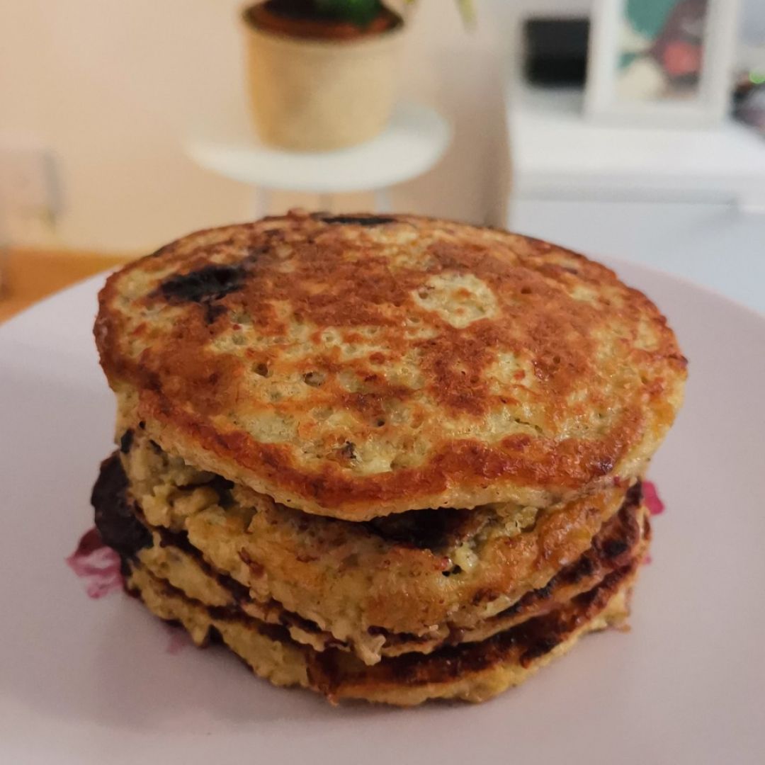 Blueberry pancakes 🥞🍌🍒 Blueberry pancakes 🥞🍌🍒
