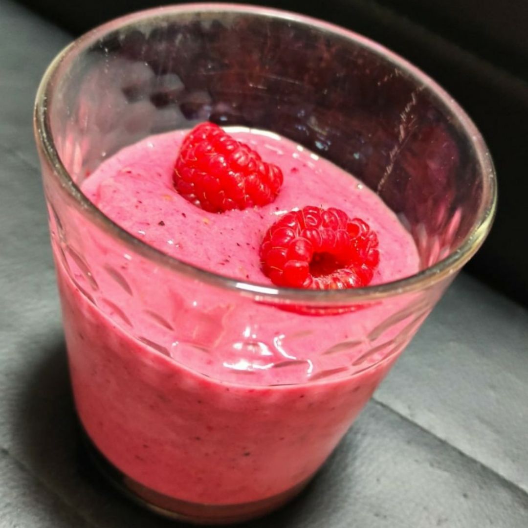 Batido-granizado de frutos rojos Batido-granizado de frutos rojos