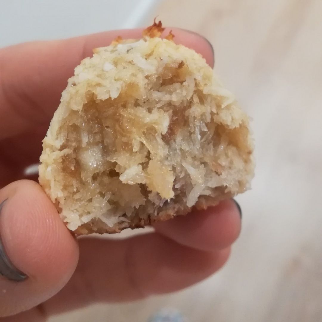 Dulces de coco navideños Paso 5 Dulces de coco navideños Paso 5