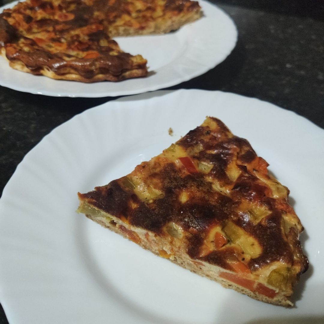 Quiché verduras Quiché verduras