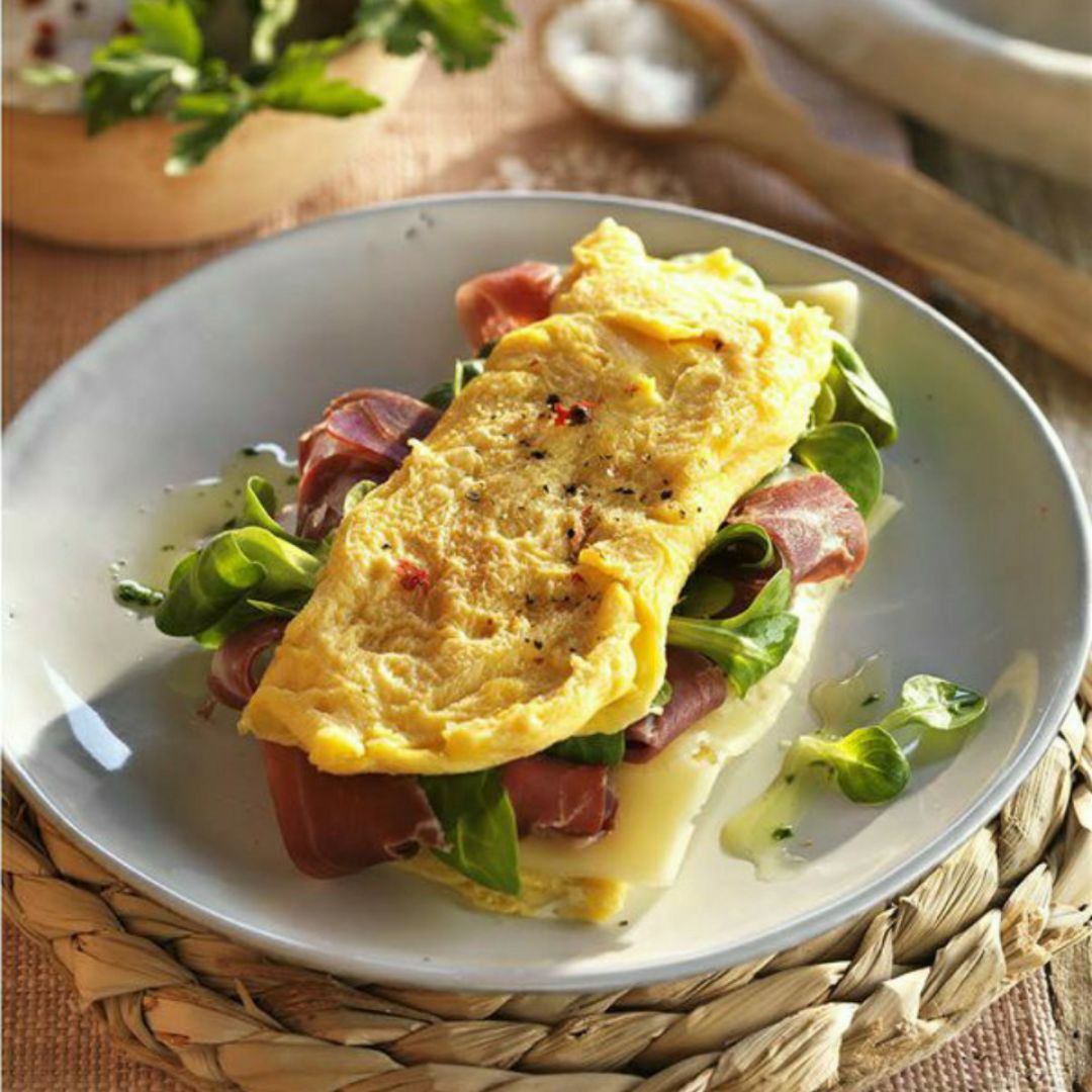 Bocadillo de tortilla. Bocadillo de tortilla.