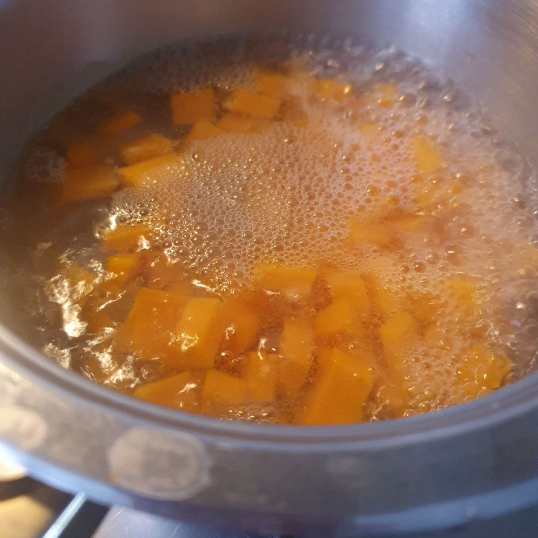 Risoto de calabaza y calabacín Risoto de calabaza y calabacín