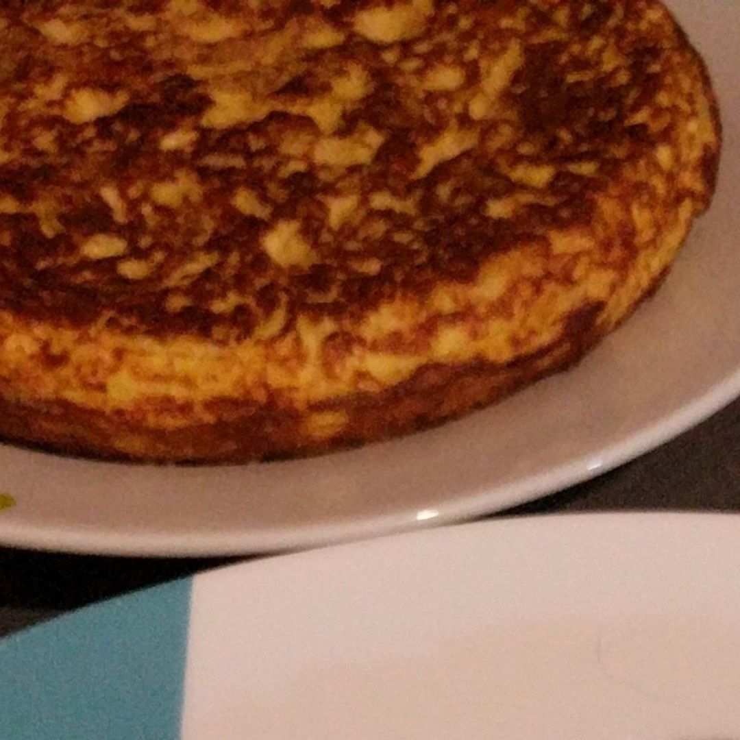 Tortilla de batata y verduras