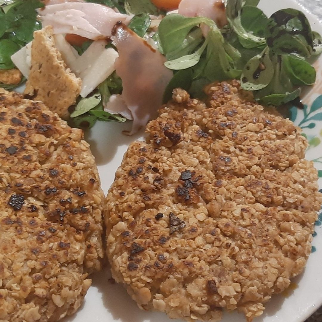 Hamburguesa đ de atĂșn y avena đ€€ Hamburguesa đ de atĂșn y avena đ€€