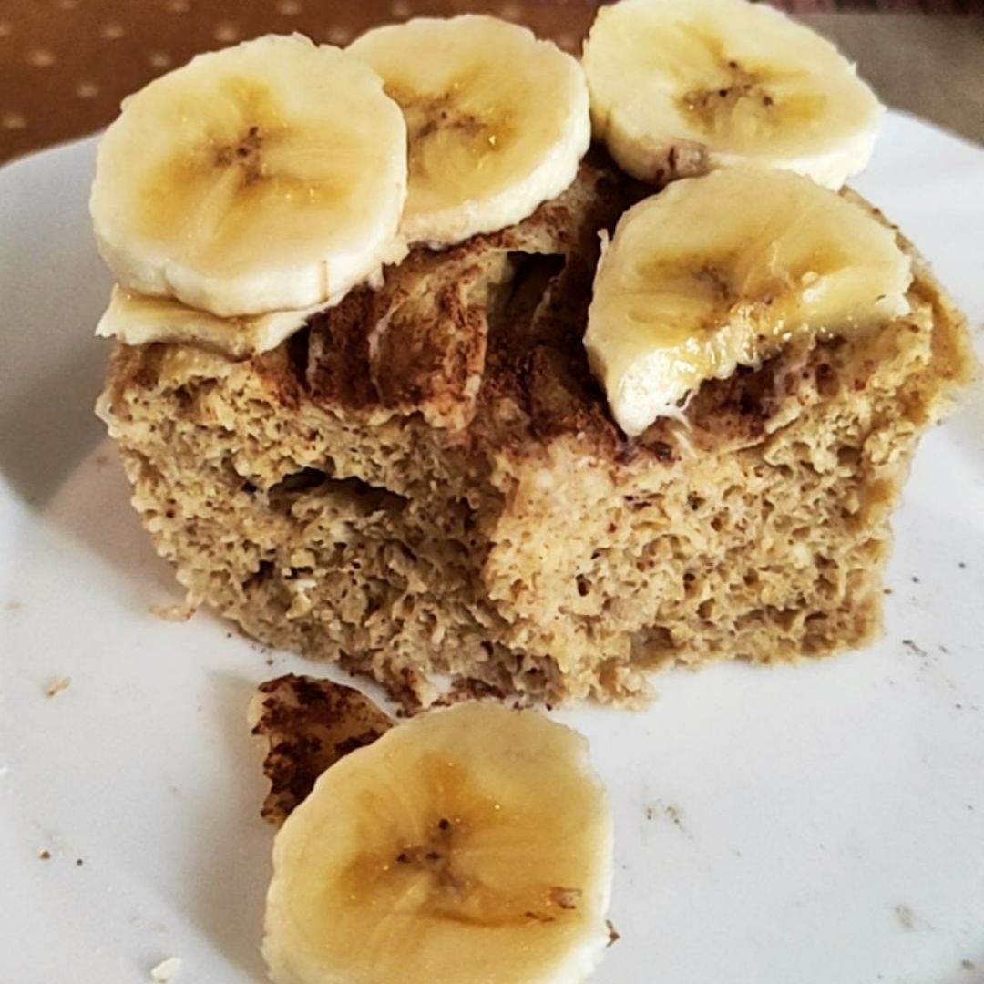 Mugcake plátano canela