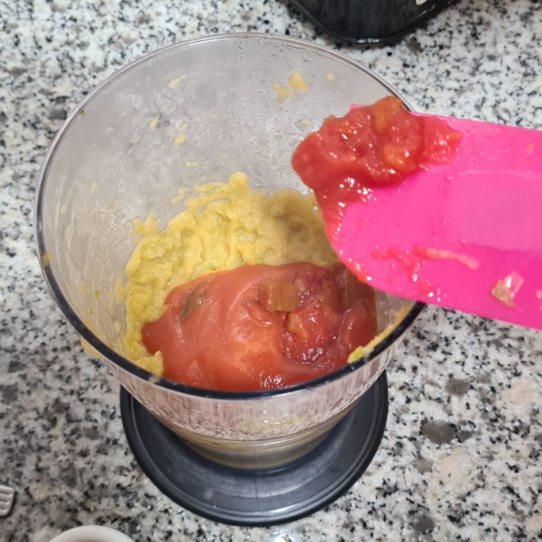 Pasta de espinacas con verduras. Paso 2