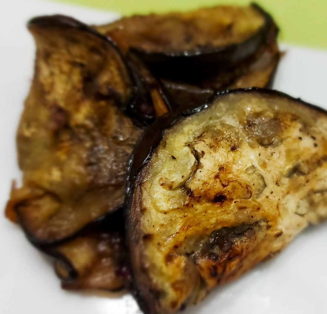 Empanadillas de berenjena y morcilla 