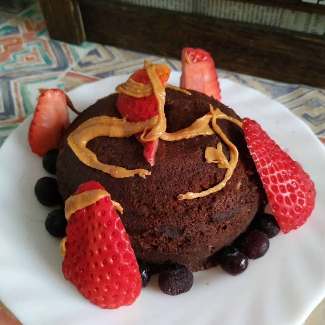 Mugcake de chocolate Mugcake de chocolate
