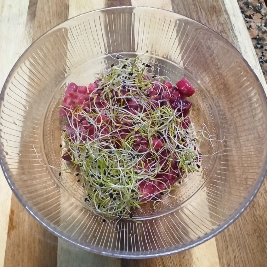 Carpaccio de remolacha