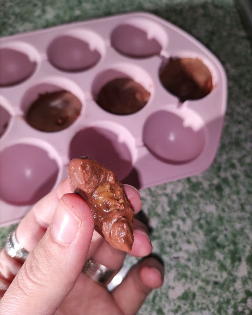 Bombones en 5 min con 3 ingredientes. Paso 5 Bombones en 5 min con 3 ingredientes. Paso 5
