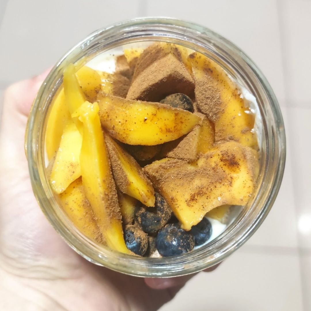 Yogur de avena y chia Yogur de avena y chia