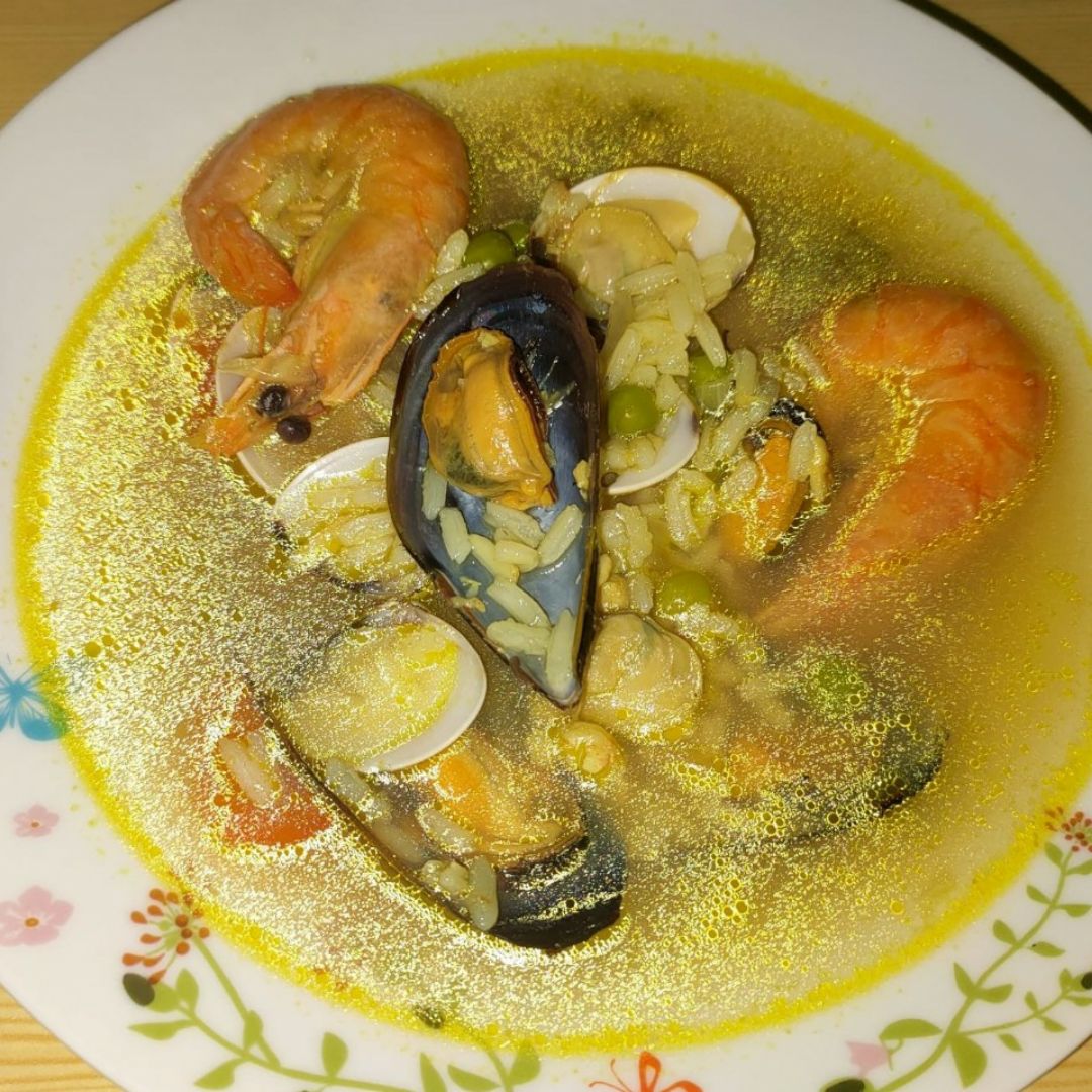Sopa de mariscos Sopa de mariscos